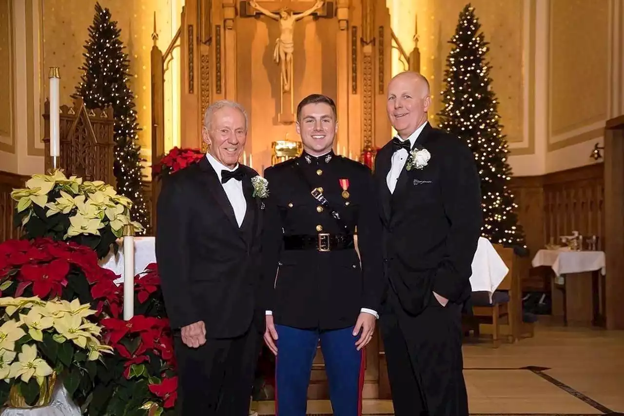 Three generations of flight: Suburban native gets Marine wings, joining grandfather, father