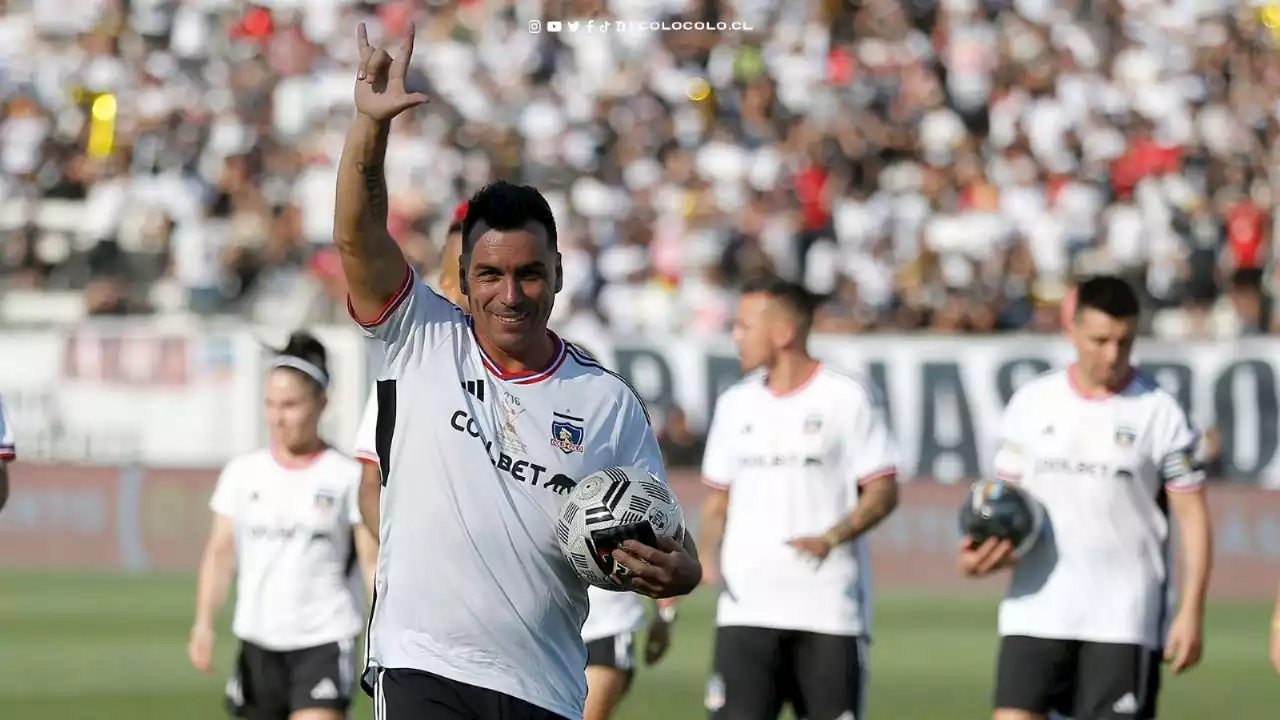 “Nervioso”: el blooper inolvidable que tuvo la despedida de Esteban Paredes en Colo Colo