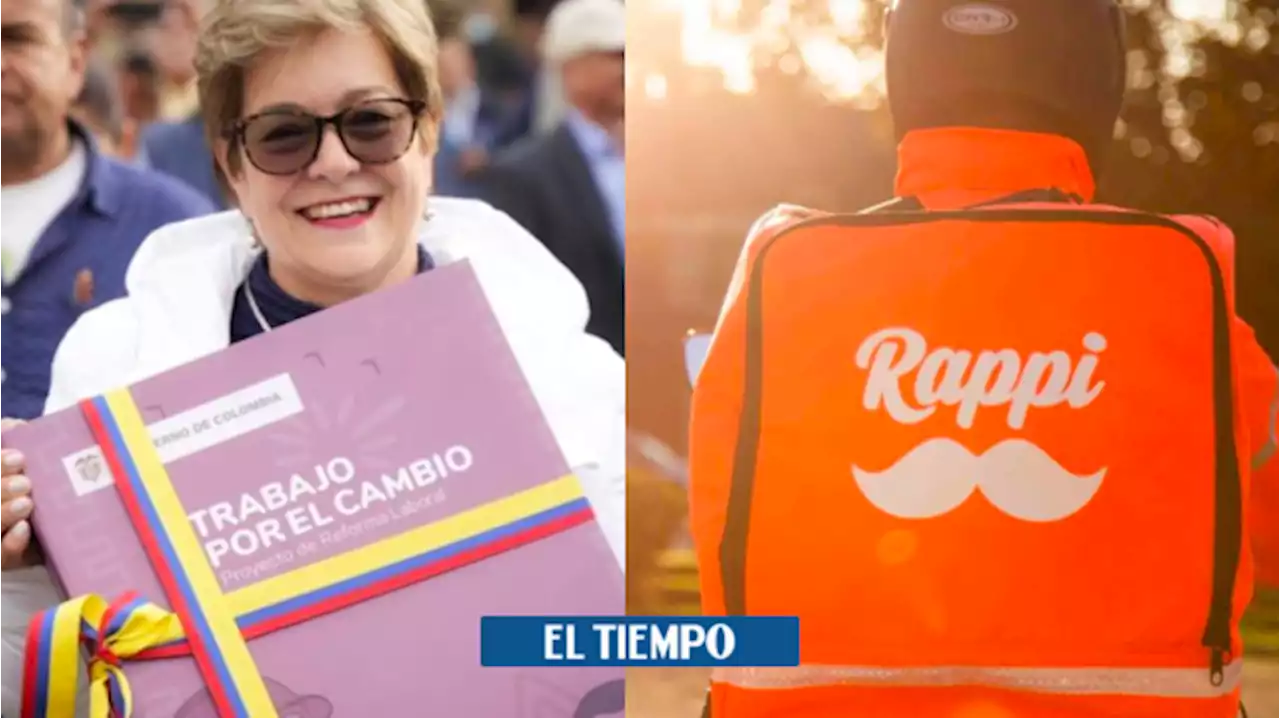 Reforma laboral: domicilios en Rappi podrían costar $18.000 pesos