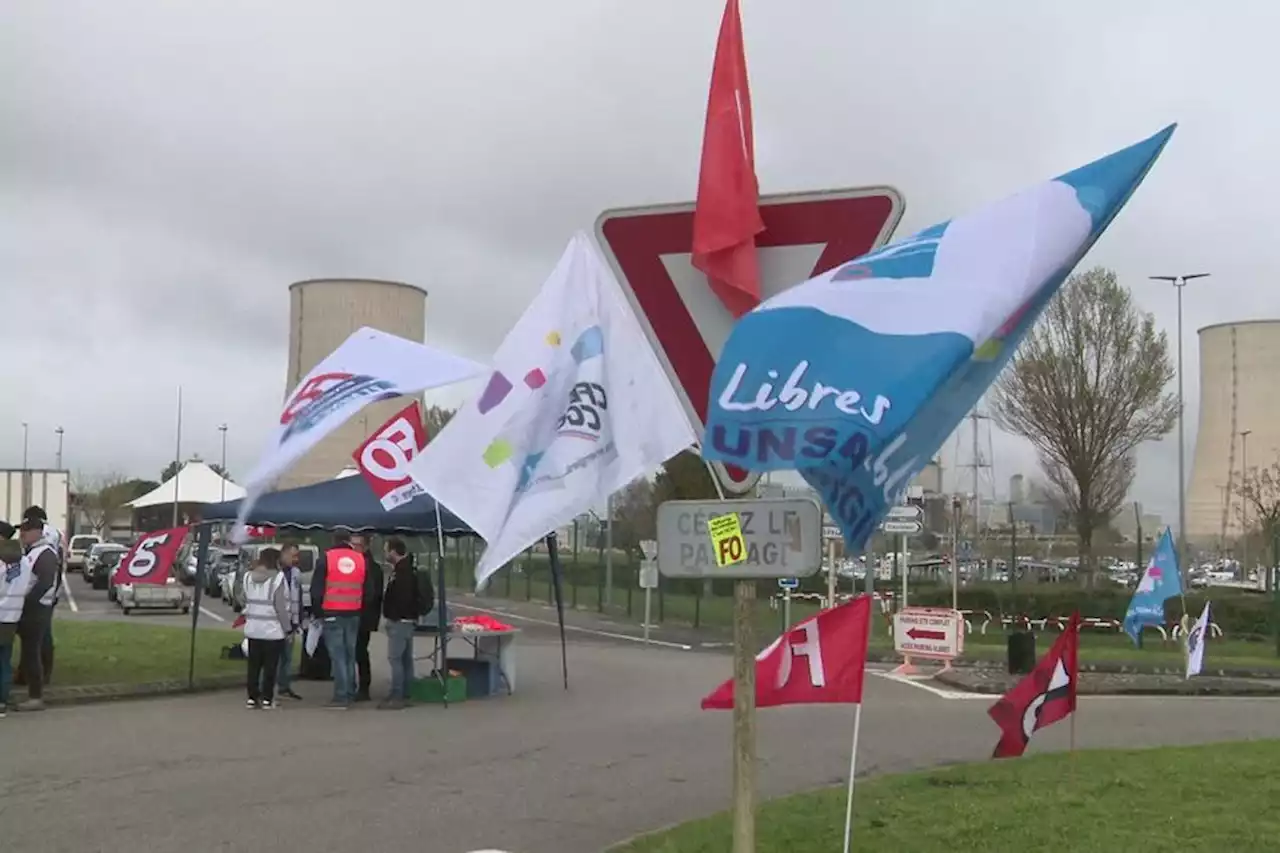 Réforme des retraites : les syndicats mettent la centrale nucléaire de Golfech (Tarn-et-Garonne) au ralenti