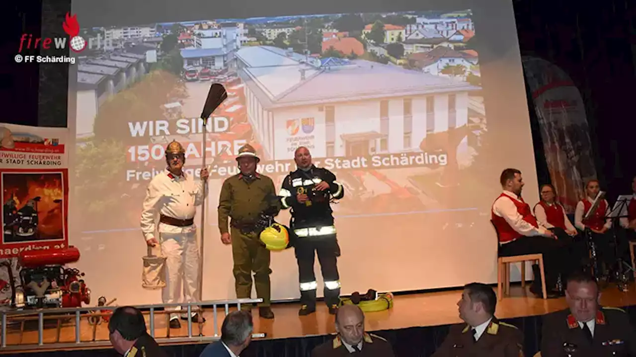 Oö: Leistungsstarkes 2022 für die Feuerwehr Schärding → 150. Gründungsjahr steht bevor