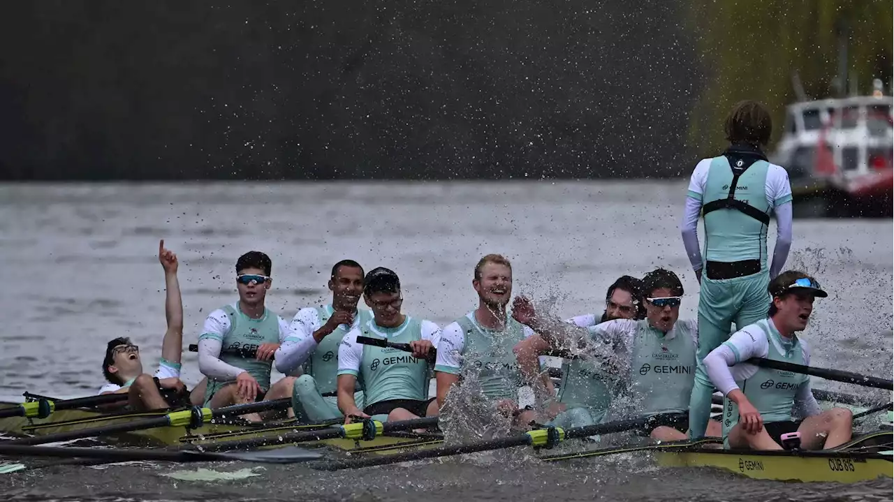 Royaume-Uni : le Français Noam Mouelle remporte la 'Boat Race', la mythique course d'aviron entre les universités d'Oxford et de Cambridge