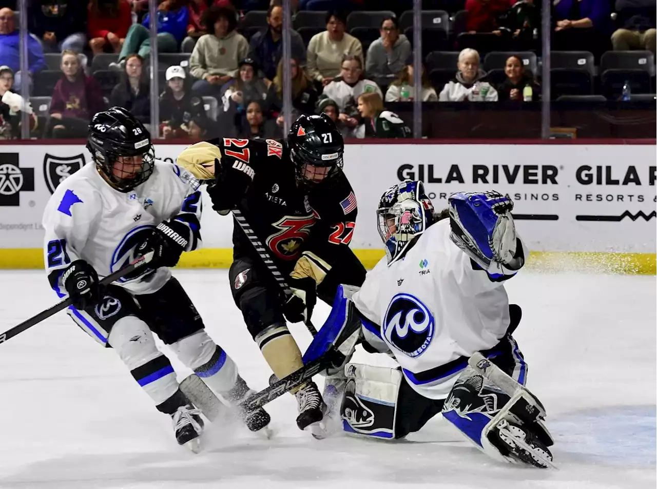 Toronto Six beat Minnesota Whitecaps 4-3 in overtime to win PHF Isobel Cup