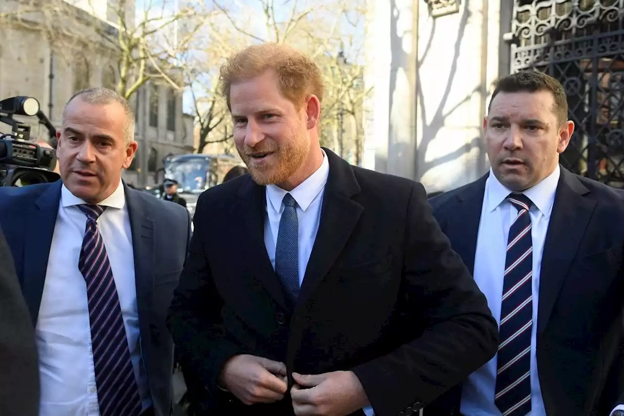 Prince Harry makes surprise showing at UK privacy case