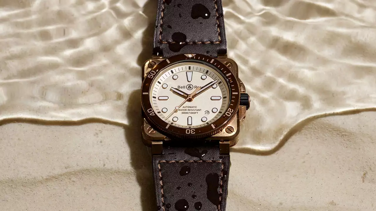 La nouvelle montre de plongée en bronze de Bell & Ross est aussi à l’aise dans les abysses qu’en ville