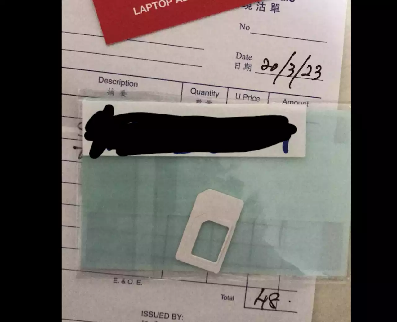 Man says his Malaysian friend was charged $48 for SIM card with $10 top-up because store said 'chicken rice expensive' - Singapore News