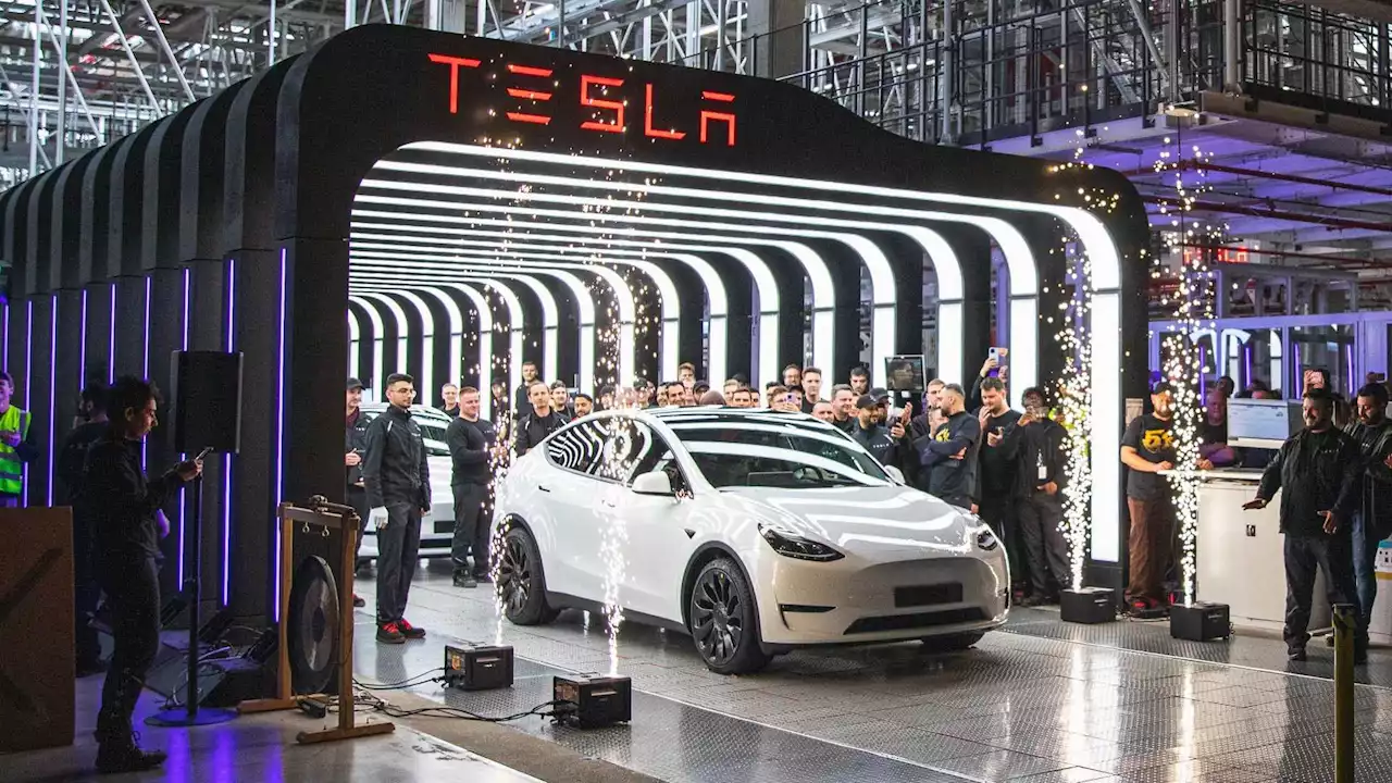 Tesla Giga Berlin Production Rate Increased To 5,000 Model Y Per Week