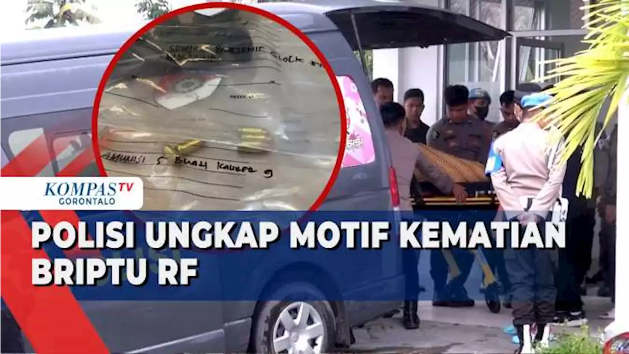 Polisi Ungkap Motif Kematian Briptu RF Anggota Spripim Polda Gorontalo