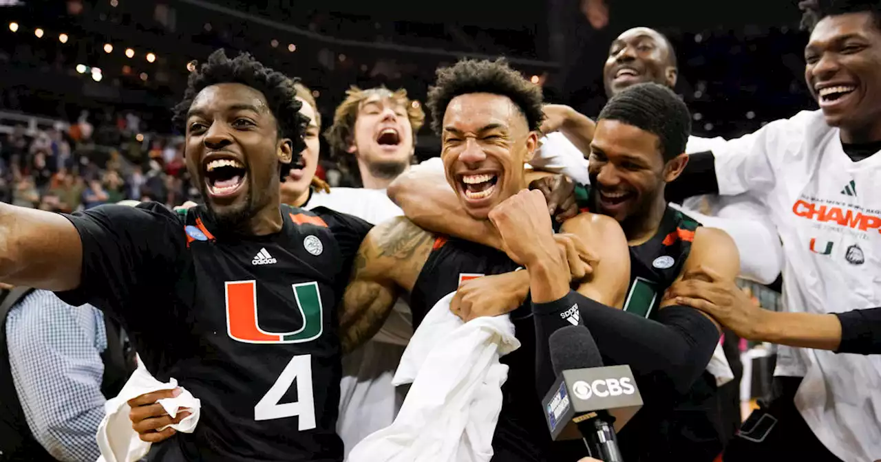 Miami, FAU, UConn, San Diego State in NCAA's Final Four