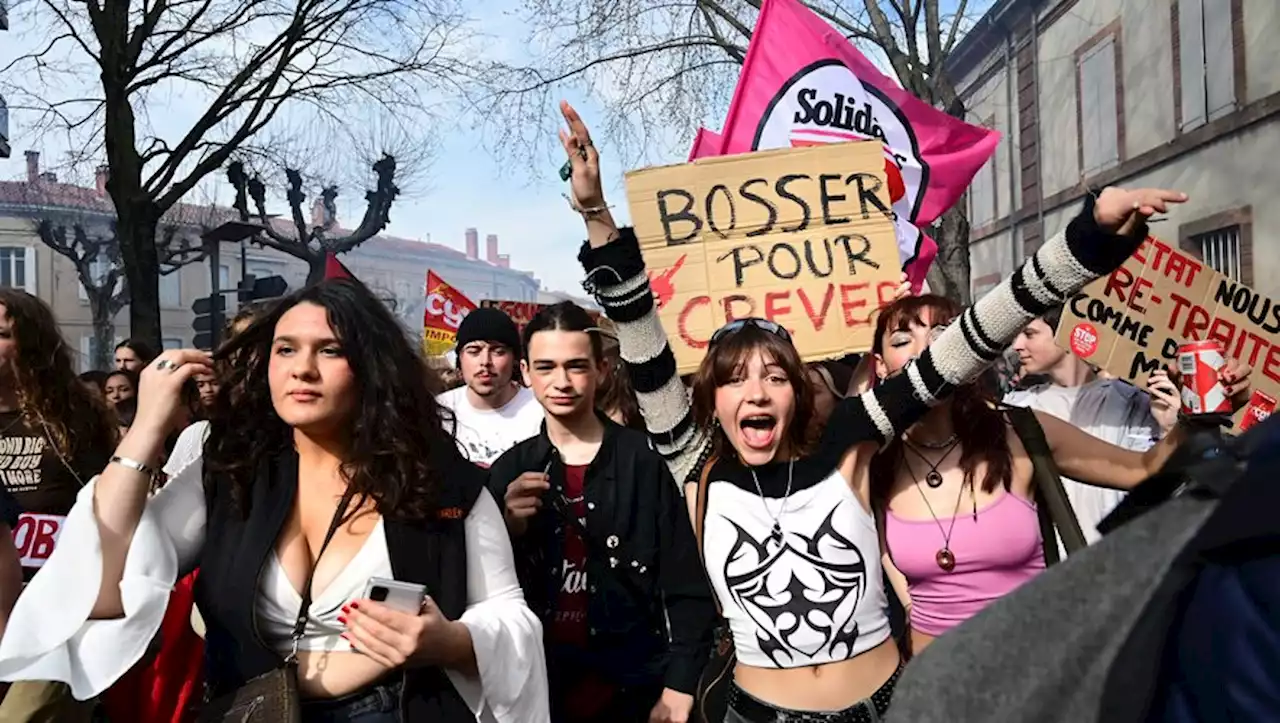 Réforme des retraites : d'après le renseignement territorial, la mobilisation des jeunes devrait tripler ce mardi