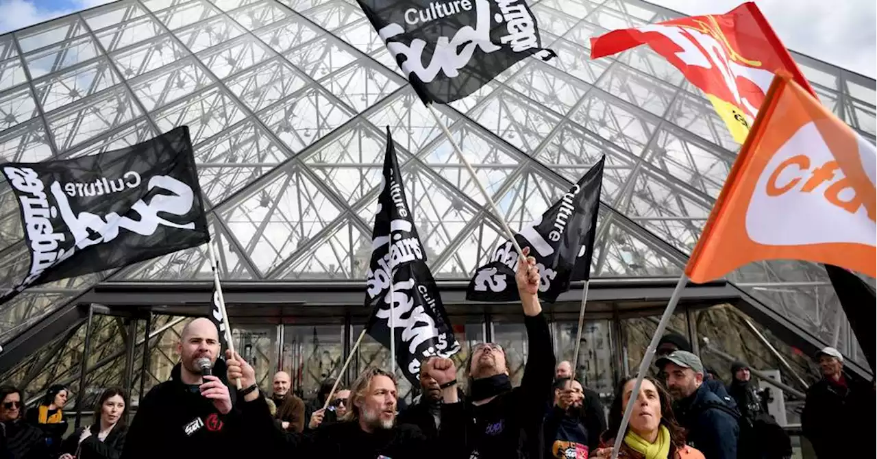 Le Louvre fermé lundi, bloqué par des opposants à la réforme des retraites