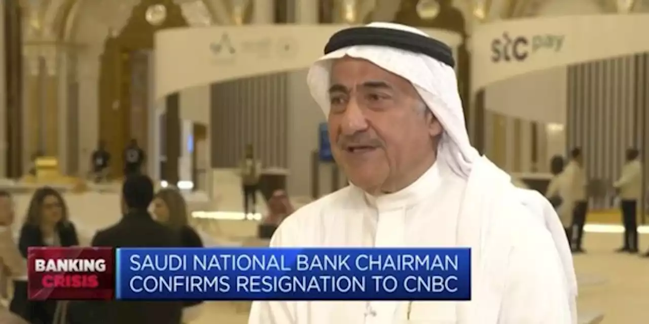 Débâcle de Credit Suisse : le président de la Saudi National Bank démissionne