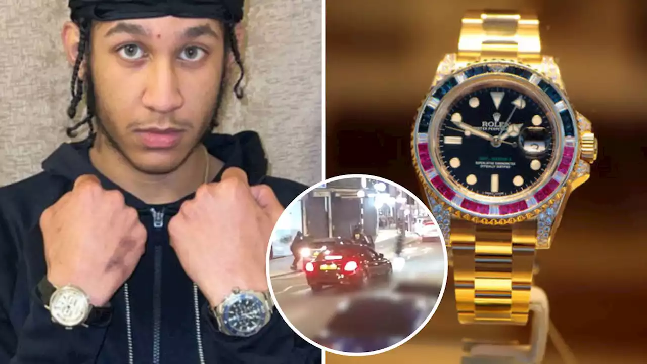 'Rolex ripper' robbery gangs stalk celebrities online before 'stealing watches to order'