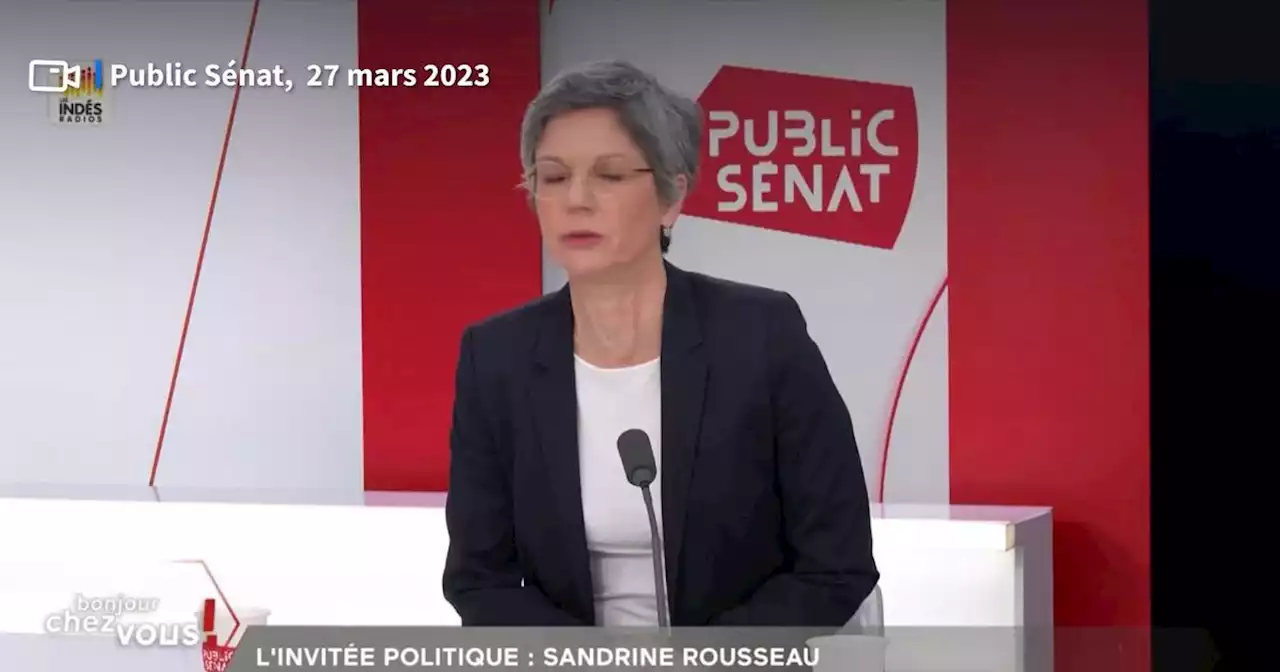 Sandrine Rousseau accuse Emmanuel Macron de «chercher l'incident»