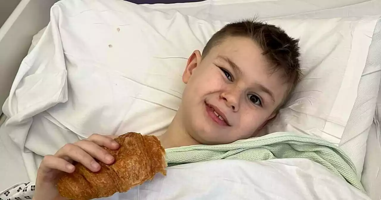 Pals of brave, bubbly boy, 9, in record-breaking bid to keep him safe