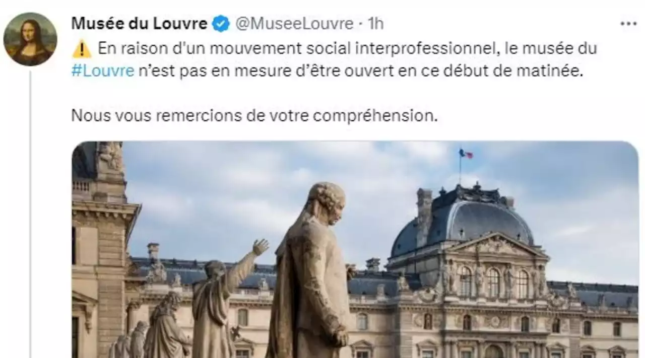 Scioperi e proteste in Francia, resta chiuso il museo del Louvre