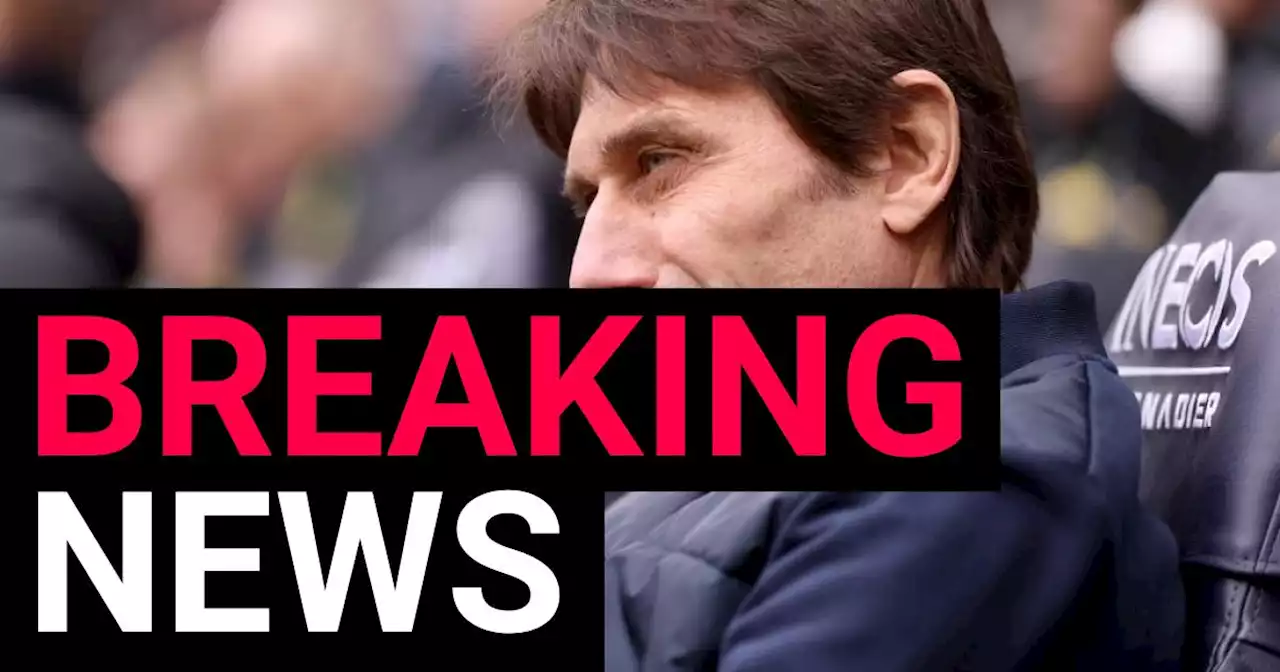 Conte axed by Tottenham with Stellini in charge until end of season