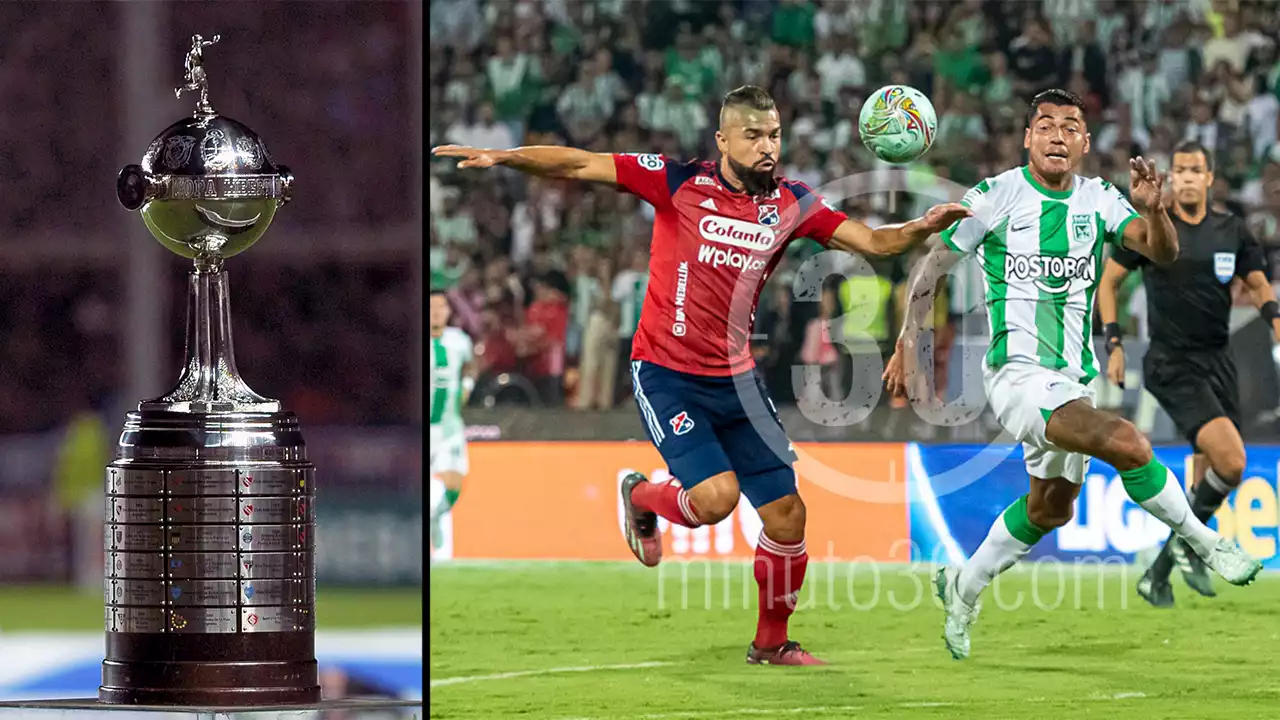 Atlético Nacional e Independiente Medellín conocerán sus rivales de Copa Libertadores: sorteo