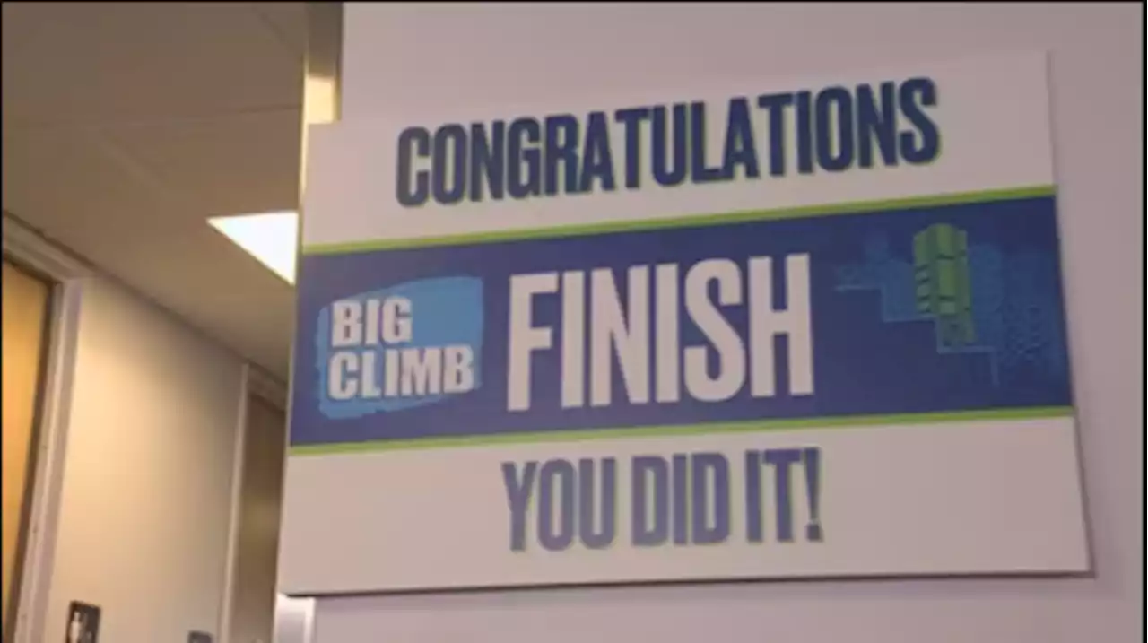 Hundreds participate in Seattle Big Climb to raise money for blood cancer research