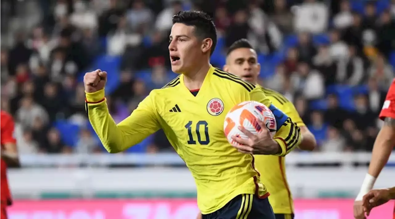 James Rodríguez prende las alarmas en la Selección Colombia previo al juego contra Japón