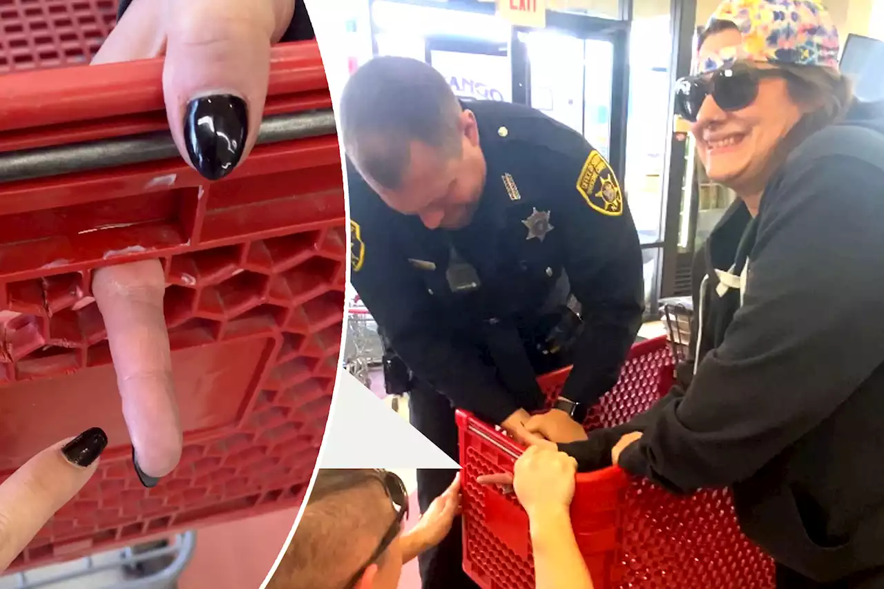 I got my finger stuck in a grocery cart — and 911 rescued me