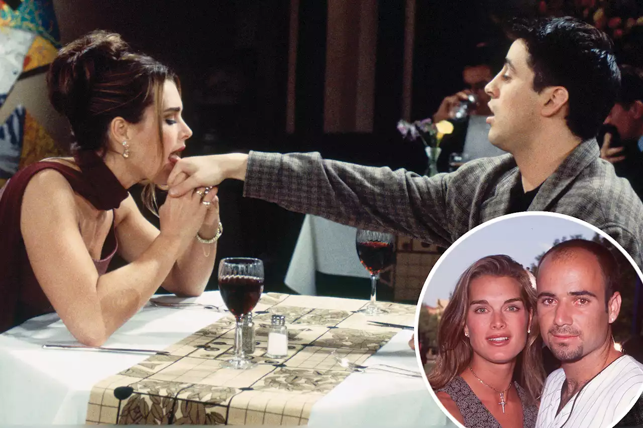 Brooke Shields: Ex Andre Agassi ‘smashed’ trophies after Matt LeBlanc licking scene