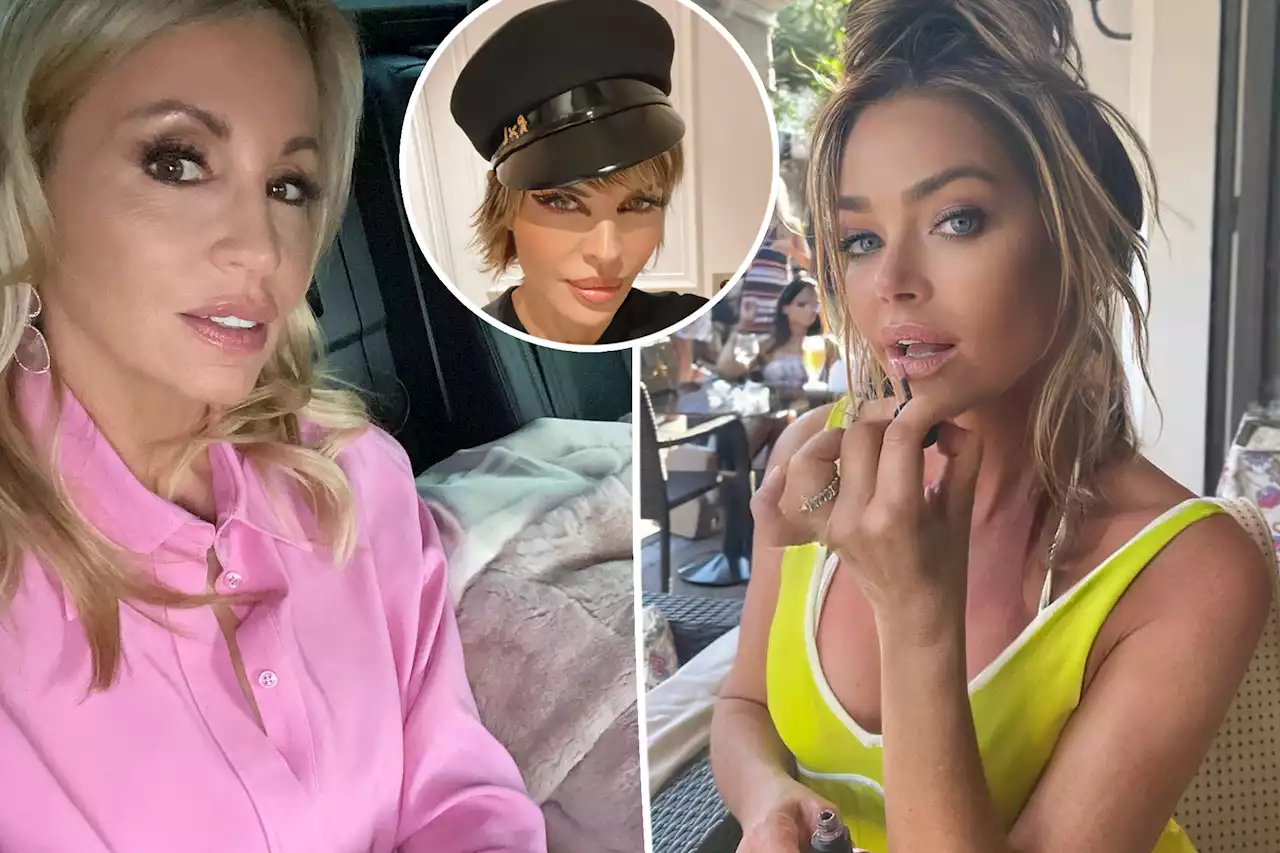 Denise Richards, Camille Grammer seemingly film ‘RHOBH’ post-Lisa Rinna exit