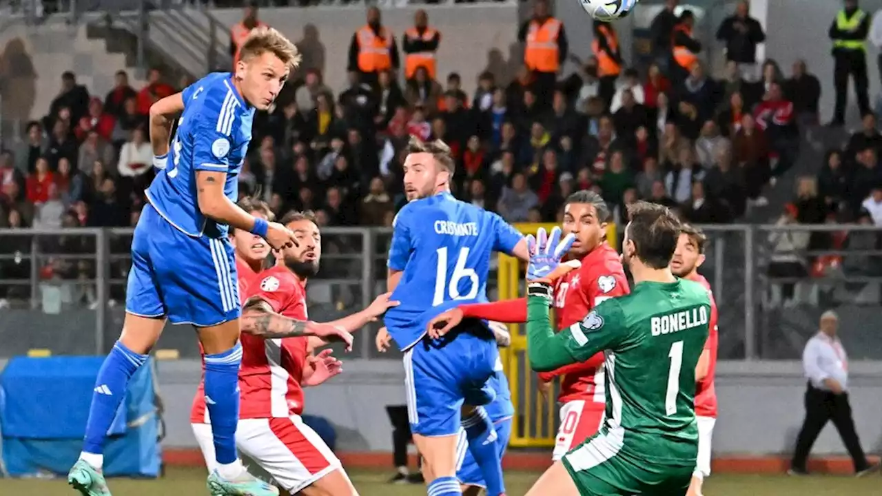 Mateo Retegui volvió a convertir un gol para la Selección de Italia | El delantero de Tigre fue titular en el conjunto de Roberto Mancini