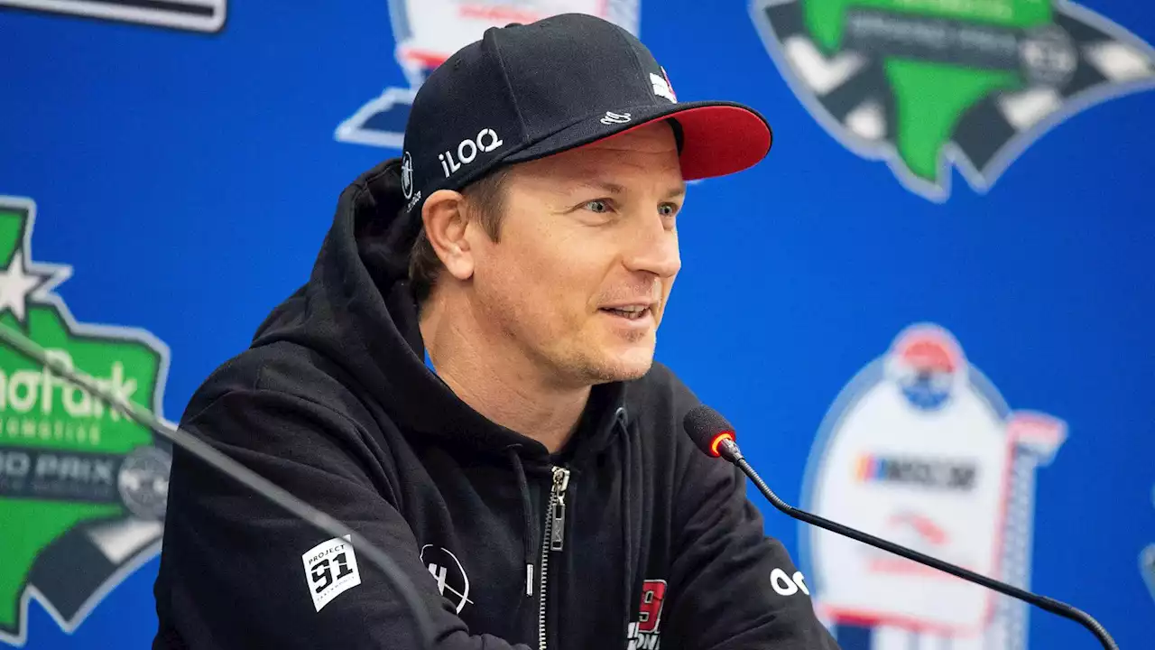 Kimi Raikkonen asked about NASCAR future after impressive COTA performance