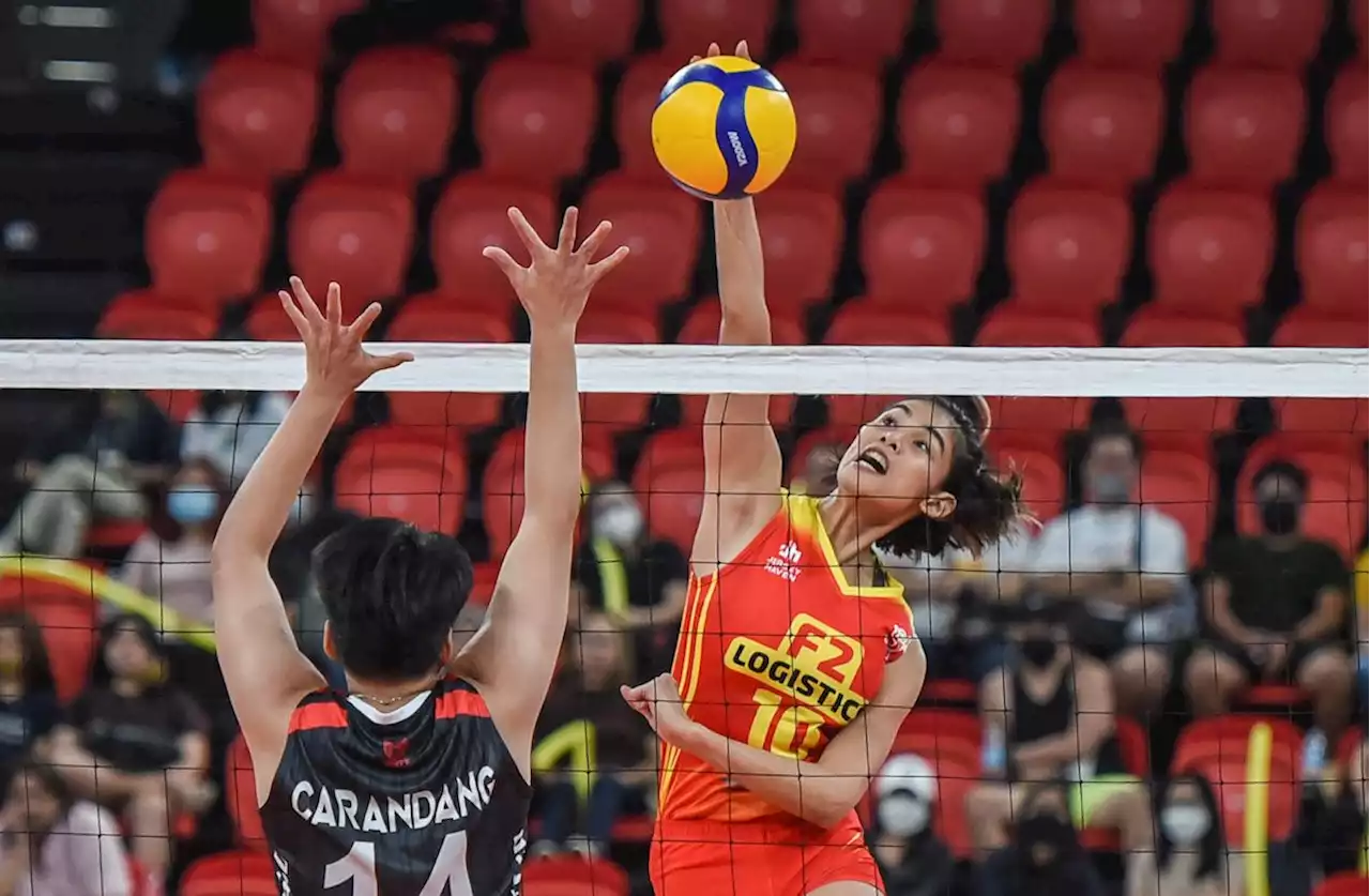 F2's Majoy Baron, Iris Tolenada eye spots in Korean V-League