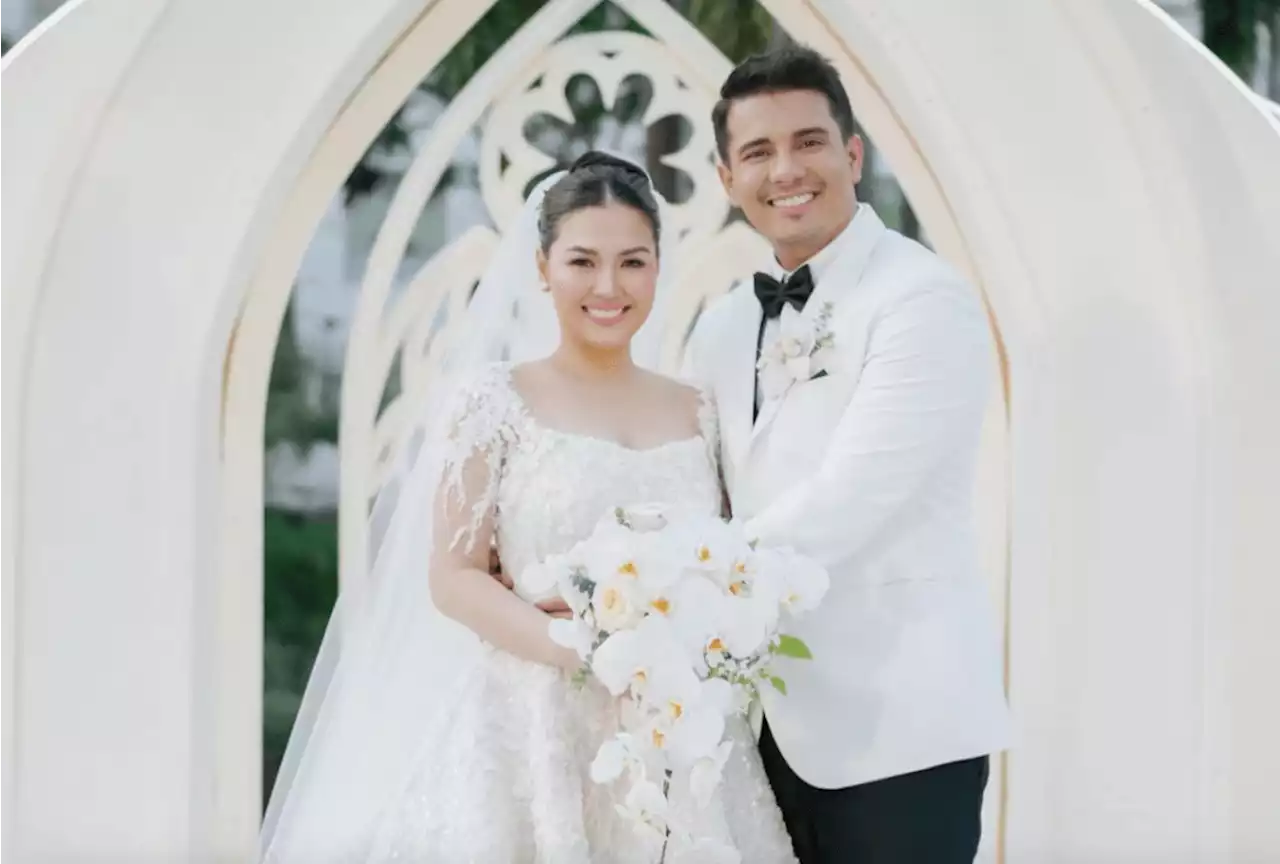 LOOK: Ejay Falcon and Jana Roxas are married