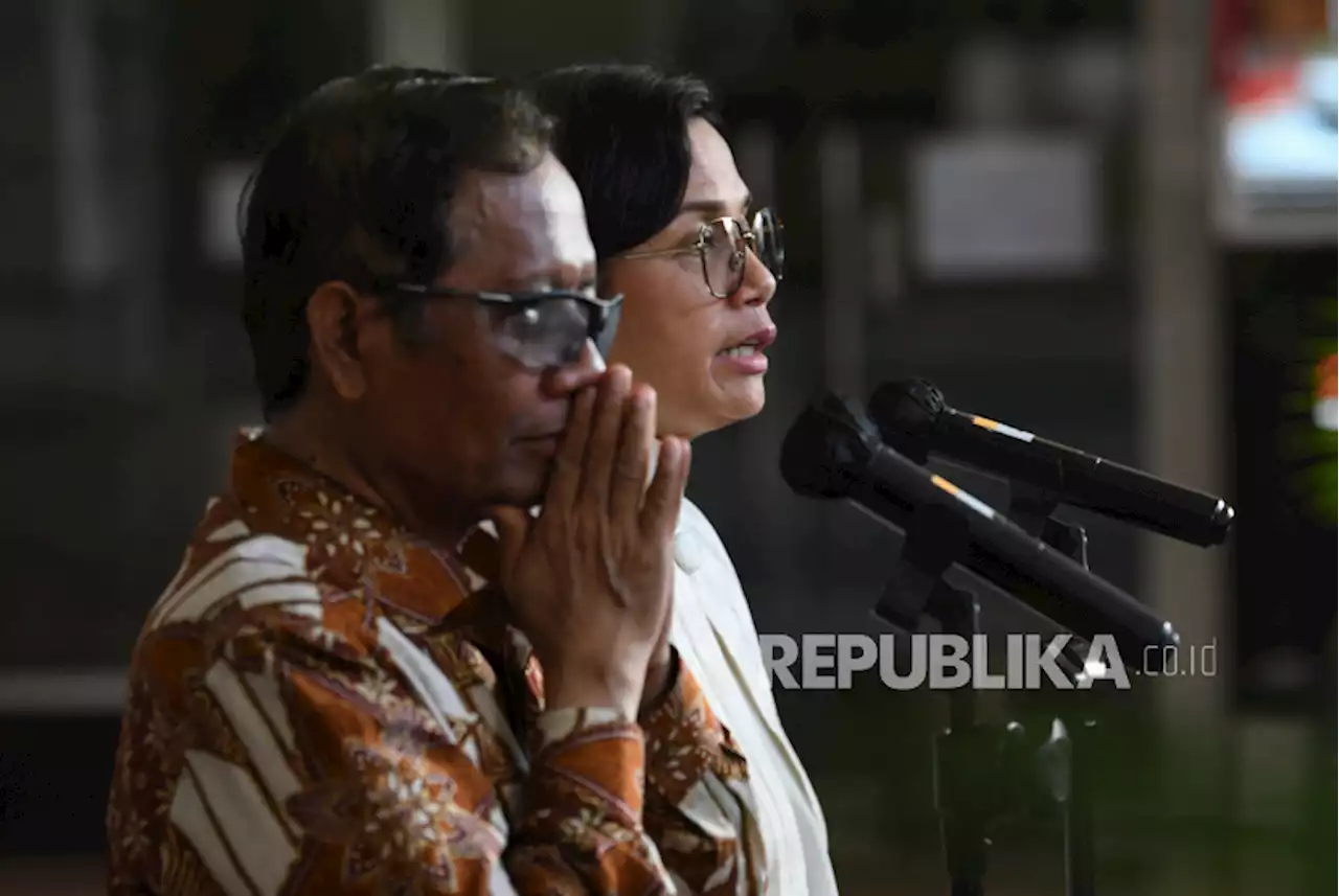 Anggota DPR Curigai Motif Politik Mahfud Umbar Isu Transaksi Janggal Rp 349 T |Republika Online