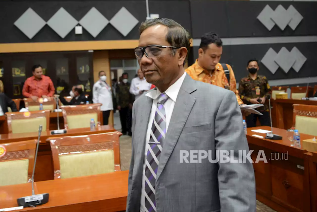 Mahfud: Indonesia Cari Cara tidak Terima Israel, Tapi Ikut Aktif di FIFA |Republika Online