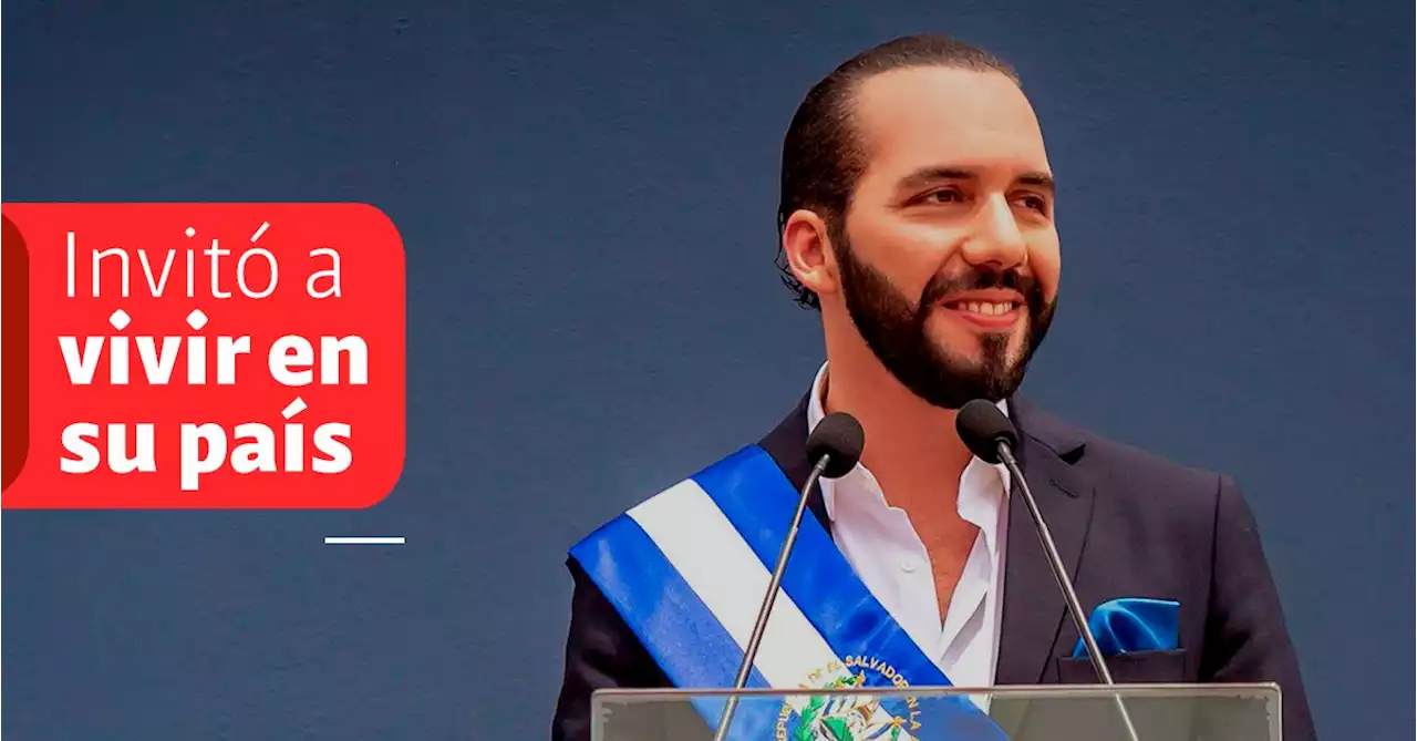 La singular campaña del presidente de El Salvador, Nayib Bukele, para que la gente se vaya a vivir a su país