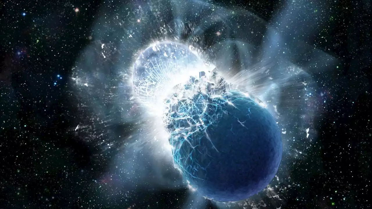 A neutron star collision may have emitted a fast radio burst