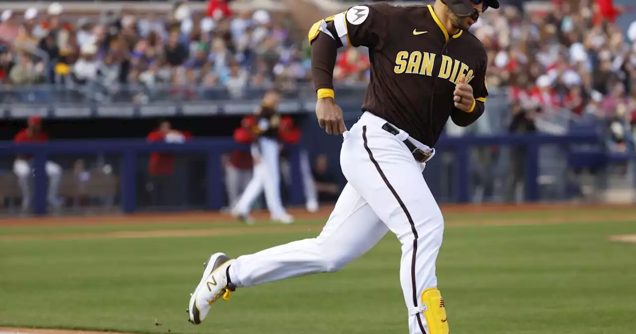 Spring training update: Trent Grisham drives in all five Padres runs in tie with Mariners