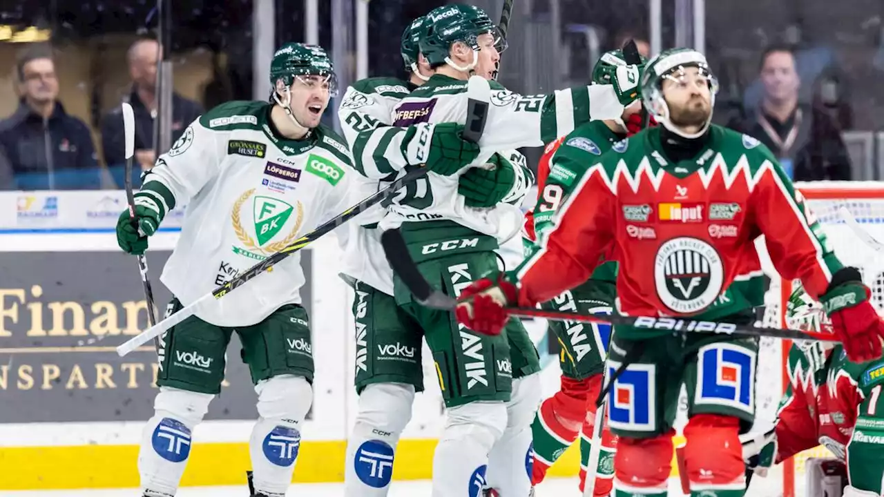 Ishockey: Färjestad vann måstematchen mot Frölunda