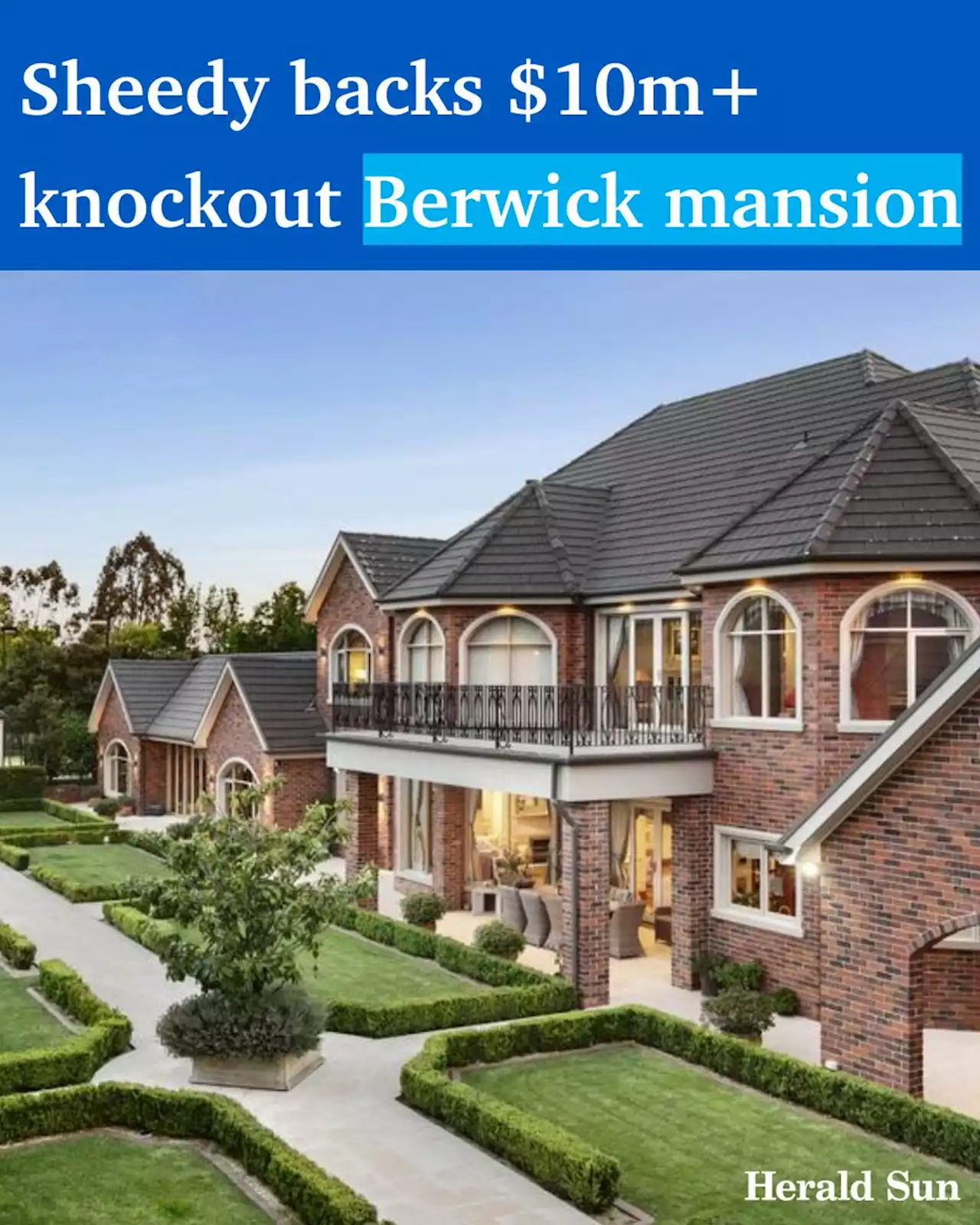 AFL legend Kevin Sheedy bolsters Berwick’s stunning $10m+ dream home listing - realestate.com.au