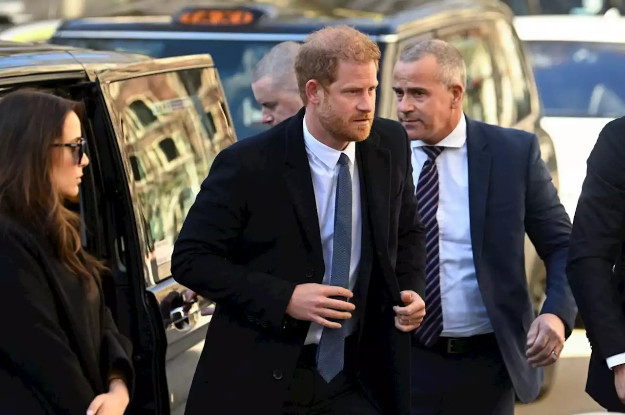 Prince Harry arrives at High Court for privacy case against Daily Mail publisher