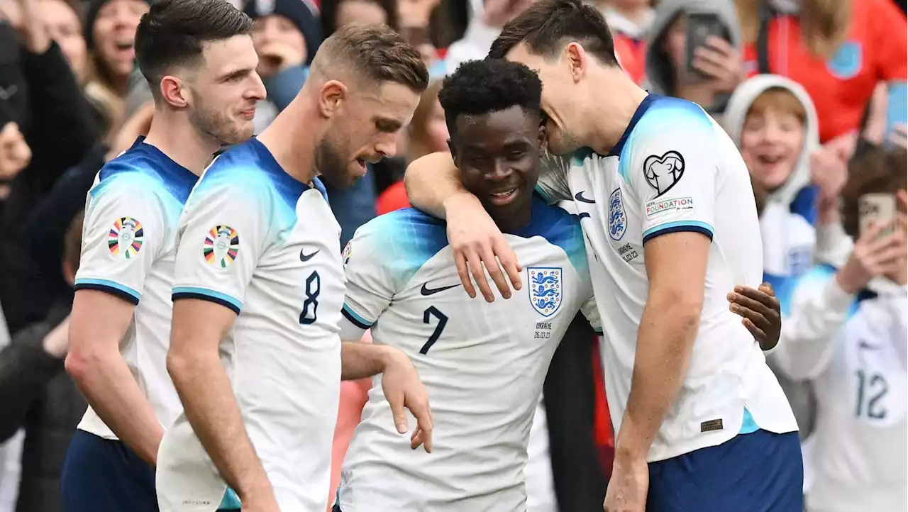 Saka inspires and Kane adds to record tally - player ratings as England beat Ukraine 2-0