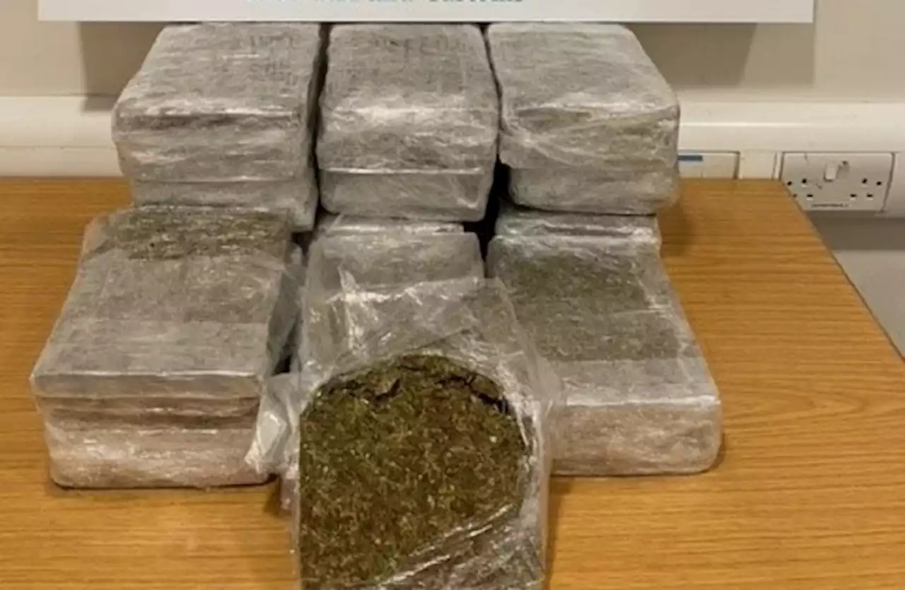 Man arrested at Dublin Airport with €544,000 worth of cannabis in his luggage