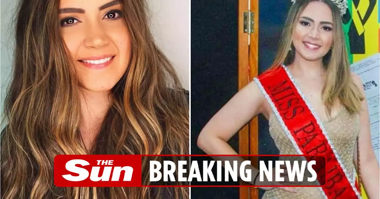 Beauty queen, 27, dies jumping from balcony while escaping horror flat blaze