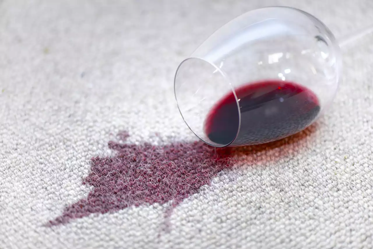 I’m a cleaning whizz - 65p hack that removes red wine stains from your carpet