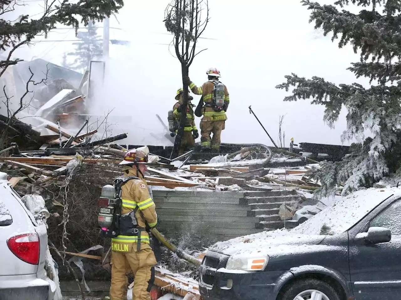 Ten people injured after ‘devastating explosion’ levels house in Calgary