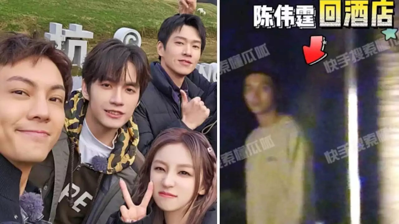 Chinese reality show, which sees celebs roughing it out in the wild, accused of being fake after its cast was snapped returning to a hotel at night