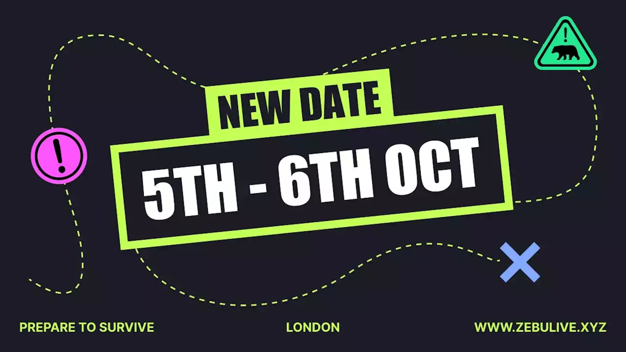 Zebu Live - Web3 & Crypto Conference coming to London October 4-5, 2023