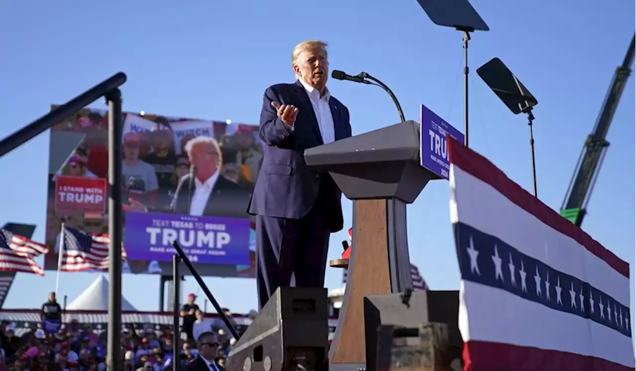 Trump leans in to legal woes at Waco rally