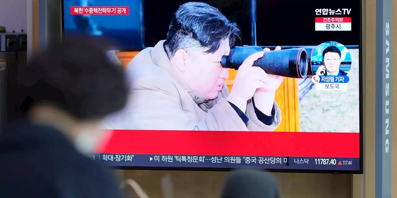 North Korea Fires Two Short-Range Missiles Ahead of Arrival of U.S. Aircraft Carrier