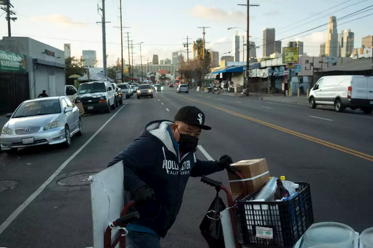 Once hounded by police, LA street vendors find new freedom