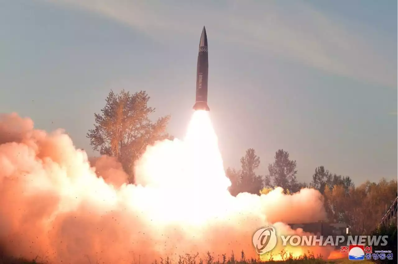 [2보] 北, 동해로 탄도미사일 발사…한미훈련·항모 전개 반발 | 연합뉴스